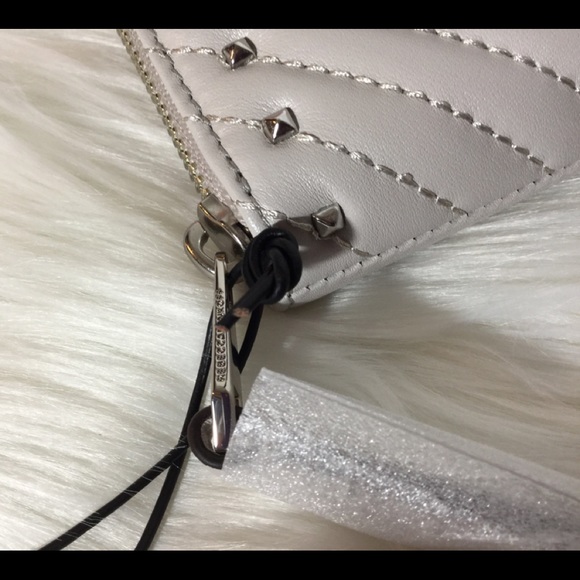 ✅SOLD✅ Rebecca Minkoff Studded Leather Wallet NWT - Picture 4 of 7